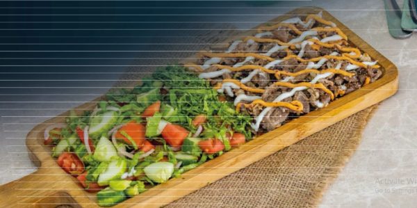 Green Salad with Beef Donner - Image 3