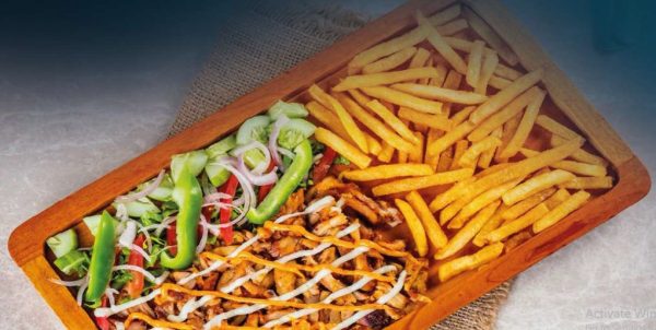 Fries with Chicken Donner